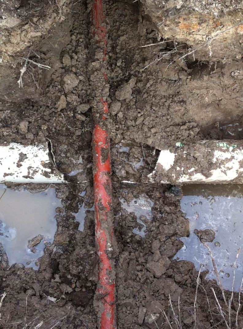 Fiber optic cable thru pvc