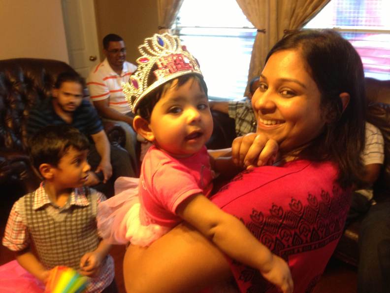 Bday Girl and her mamma