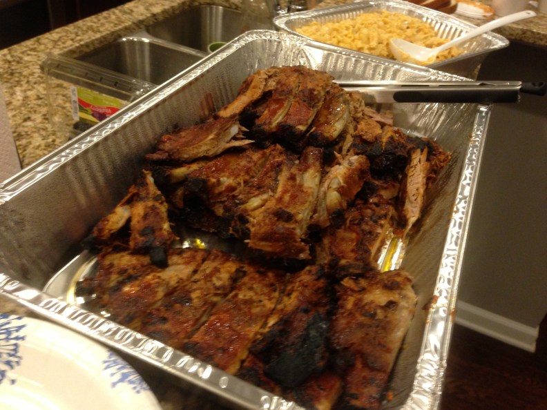 tray of ribs