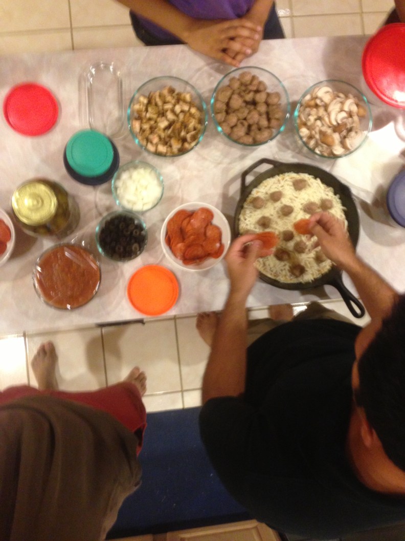 pizza prep