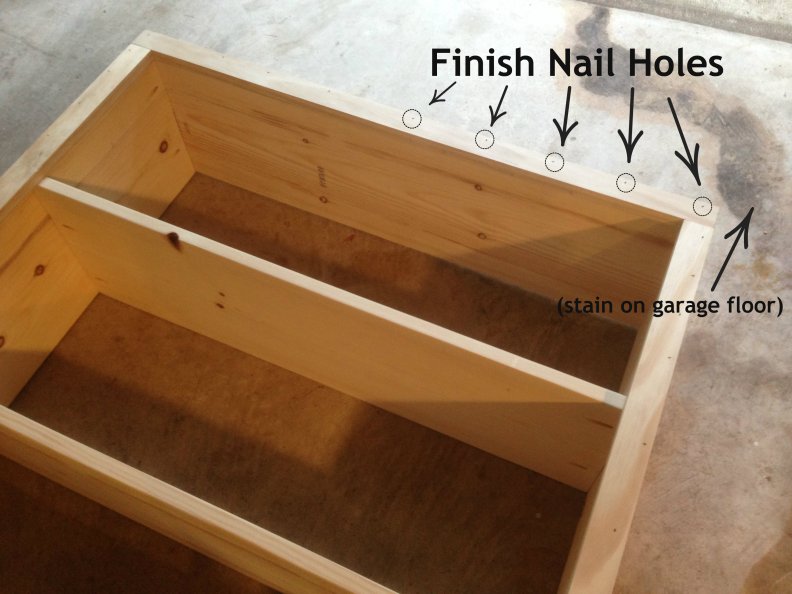 finish nail holes